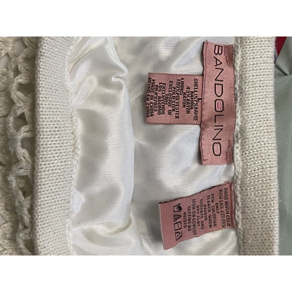 Vintage Bandolino Y2K Mermaid Boho Crochet Matching Skirt Set-Top XL, bottoms L - Picture 5 of 13